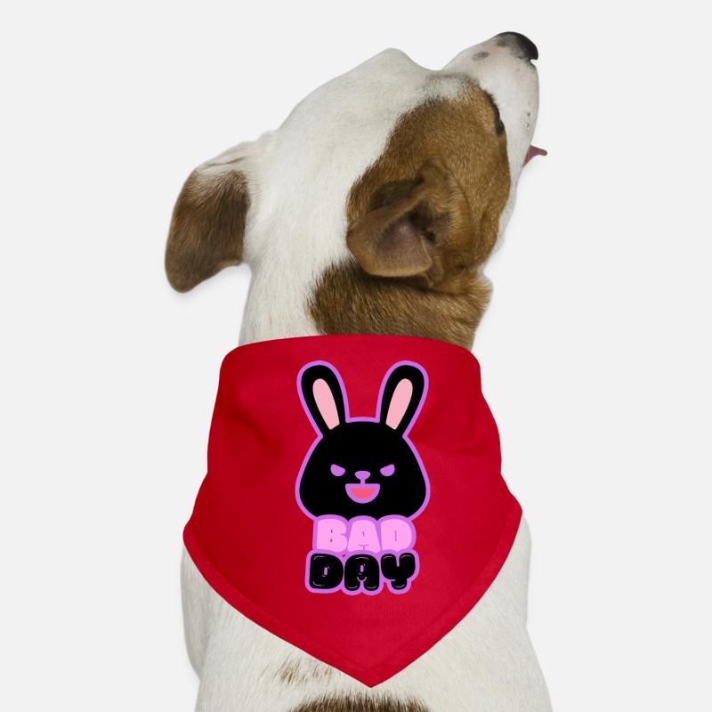Bad Day Bunny Dog Bandana