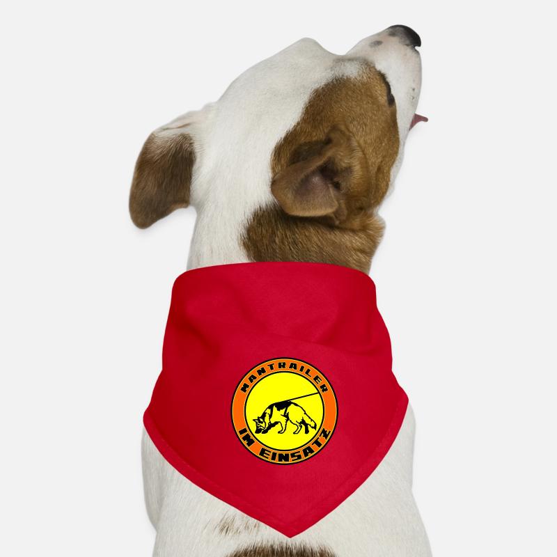 Mantrailer im Einsatz Altdeutscher Schäferhund Hunde-Bandana