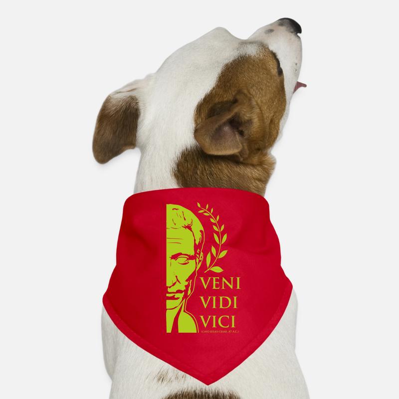 GREEN CAESAR Dog Bandana