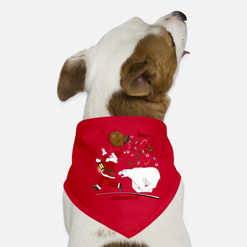 Père Noël Bandana pour chien