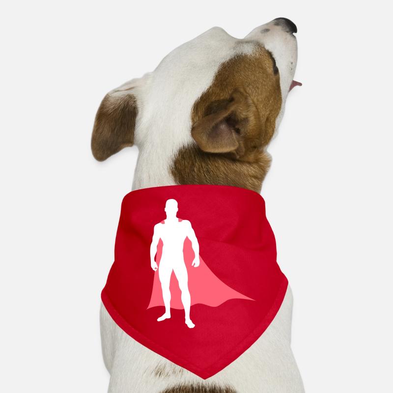 Superhero with cape Dog Bandana
