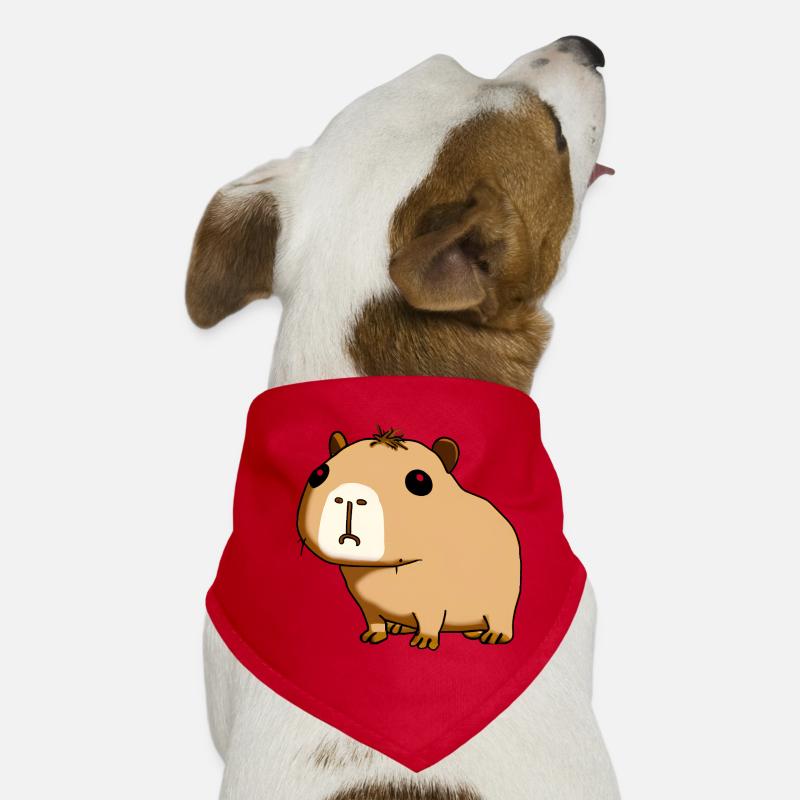 capybara Hunde-Bandana
