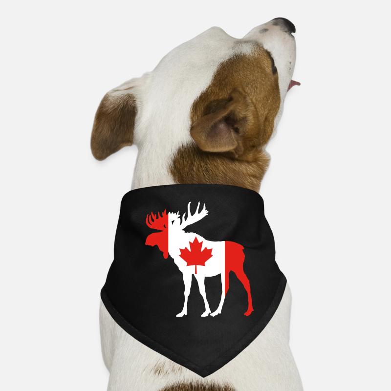 Elch Kanada Hunde-Bandana