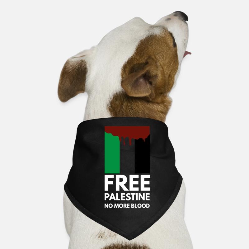 Palestine libre Bandana pour chien