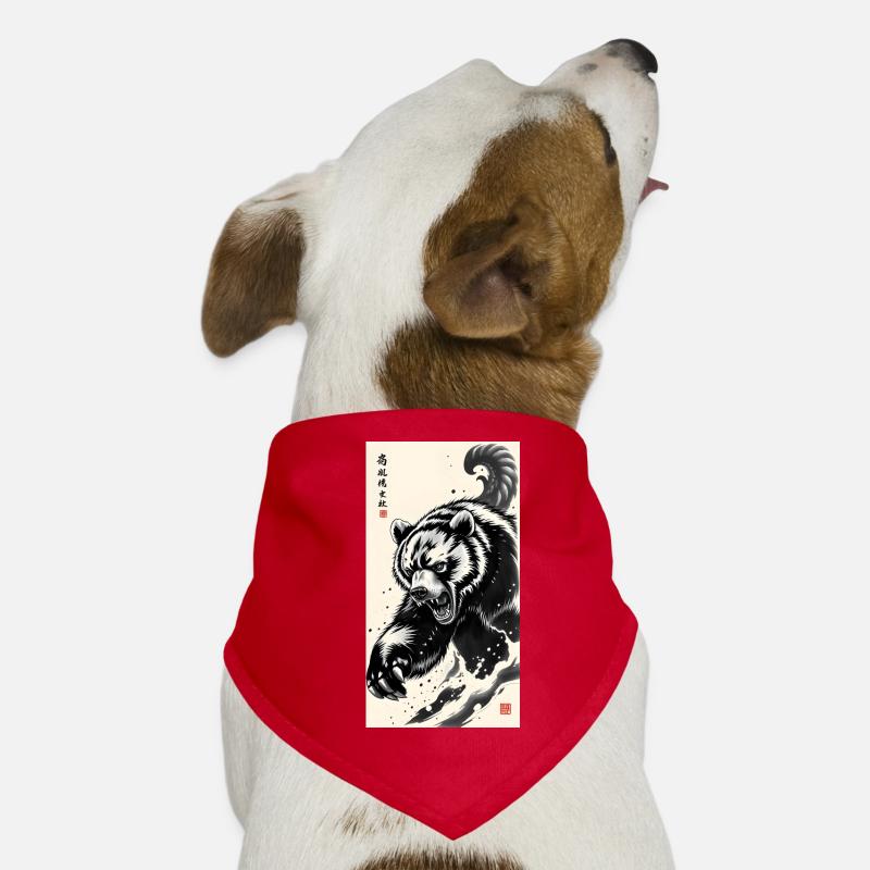 Bear Attack Hunde-Bandana