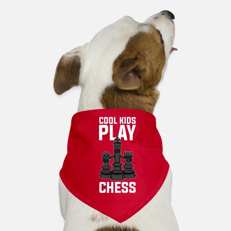 Chess Chess Player Chess Board Chess Kids Dog Bandana
