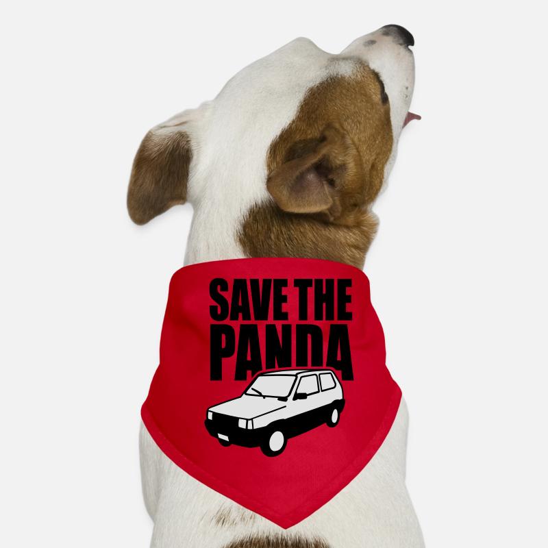 Enregistrez le panda Bandana pour chien
