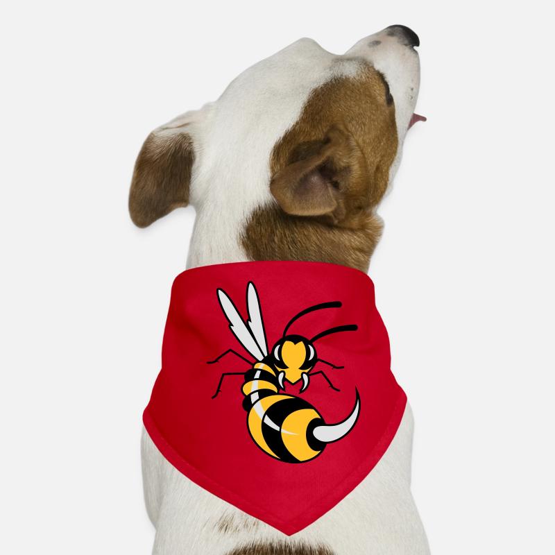 Wasp with giant sting Dog Bandana