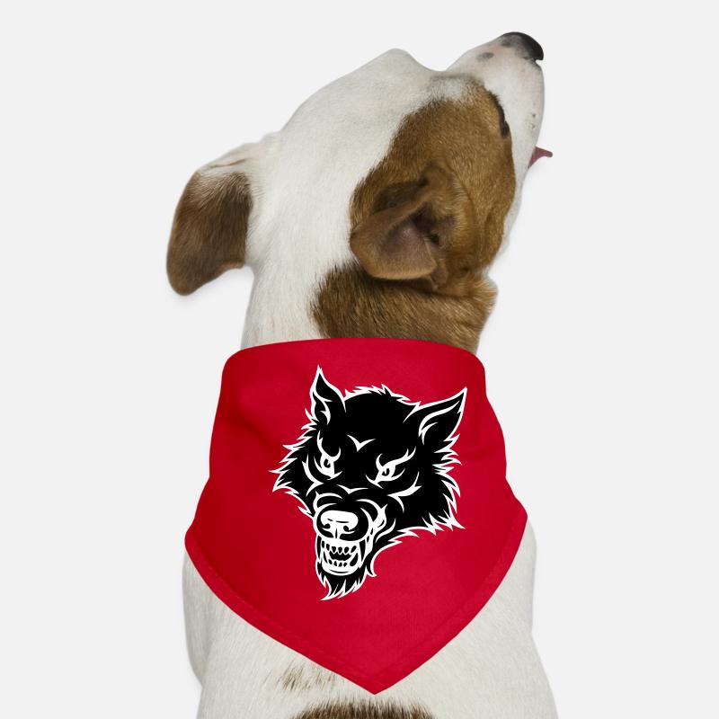 wolf Dog Bandana
