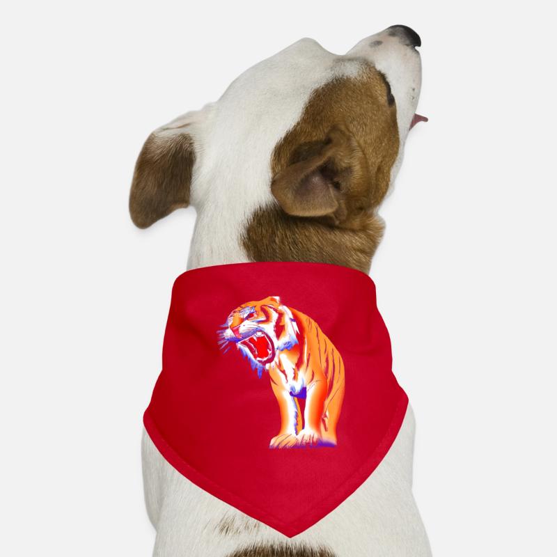Säbelzahntiger Gefährlich Hunde-Bandana