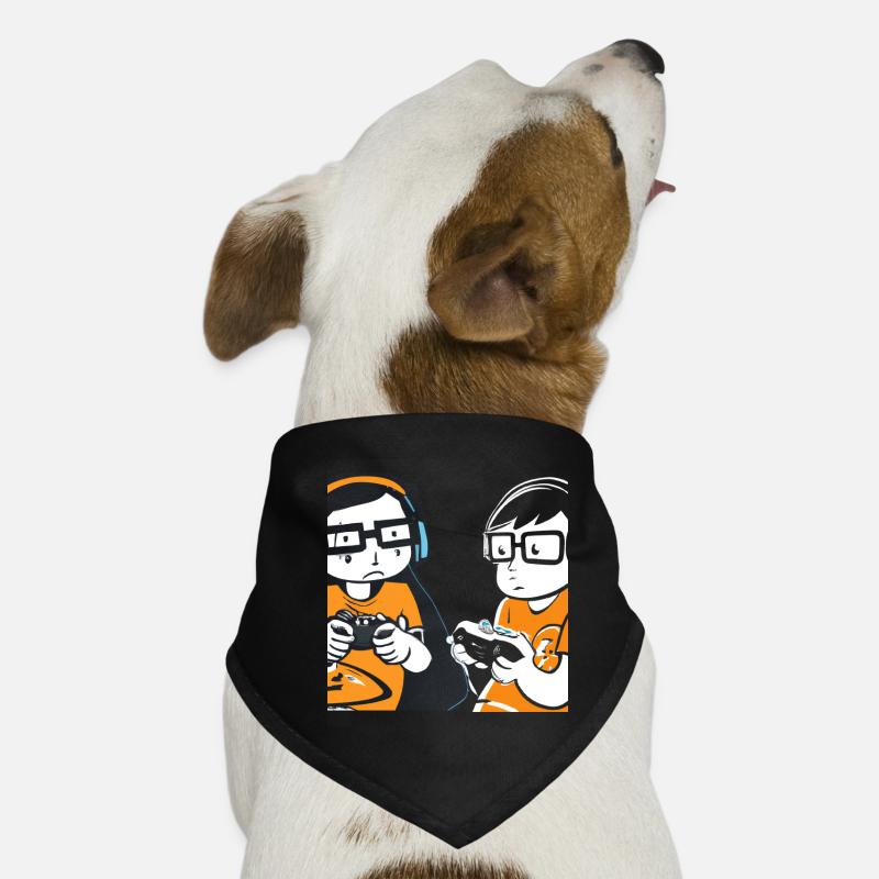 Gaming Nerds Streber Dog Bandana
