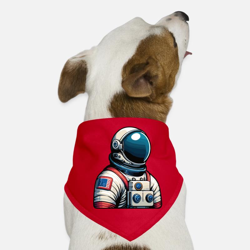 Astronaut Hunde-Bandana
