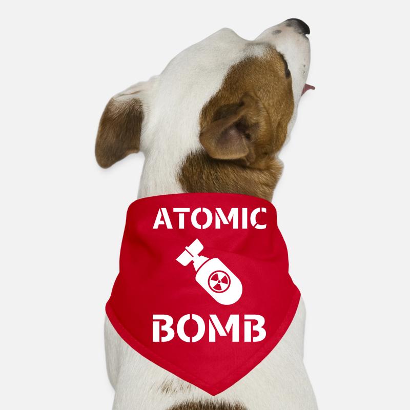 ATOMIC BOMB - bombe atomique ! Bandana pour chien