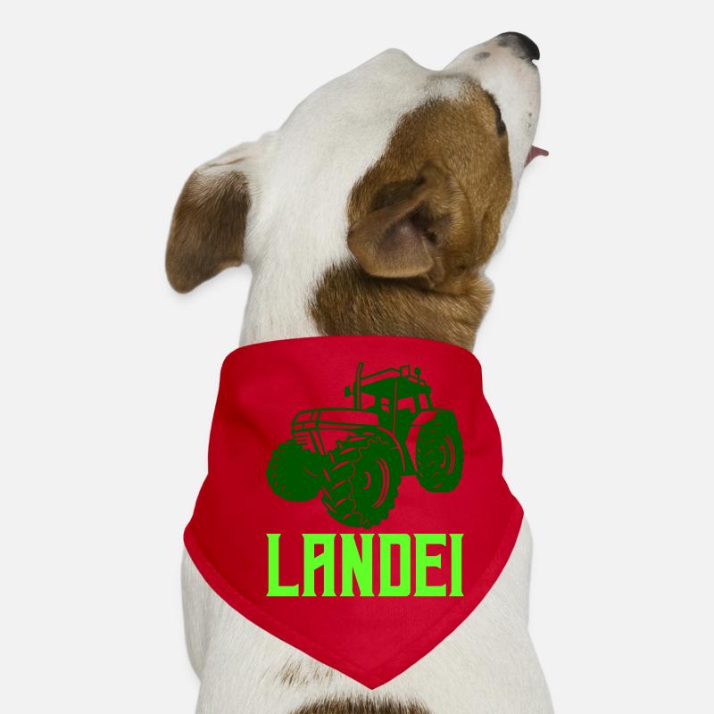 traktor landei 1 Hunde-Bandana