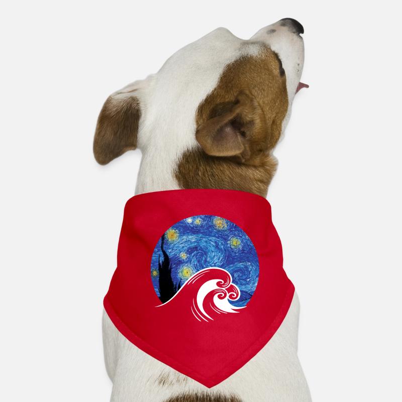 Van Gogh Bandana pour chien