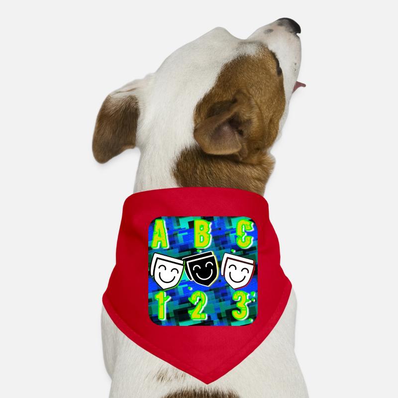 ABC_123 Bandana pour chien