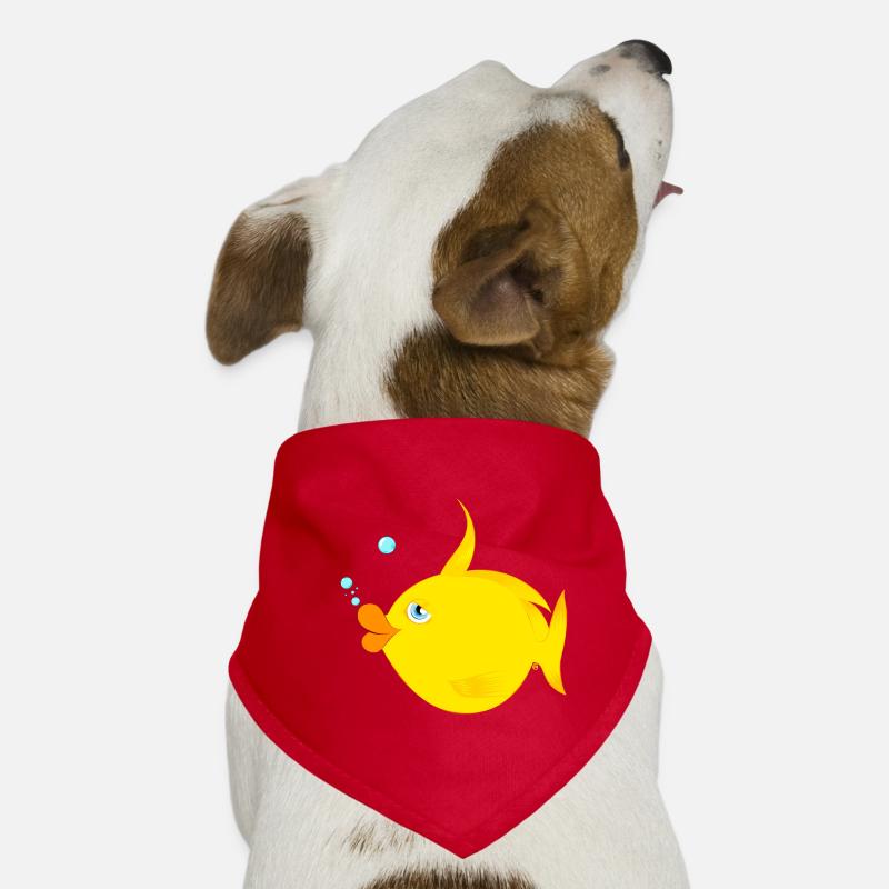 Fish Dog Bandana