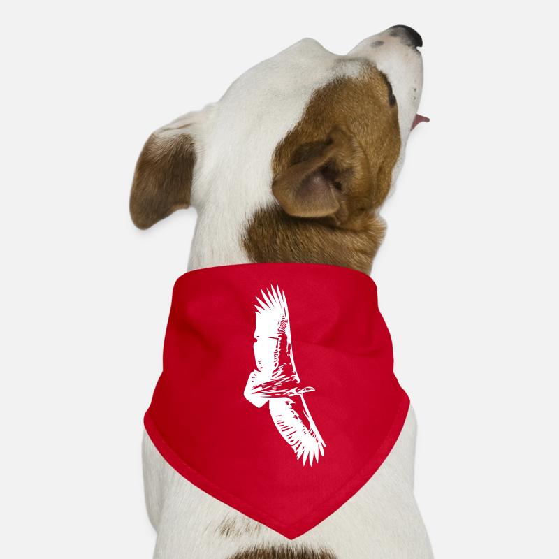Geier im Flug Hunde-Bandana