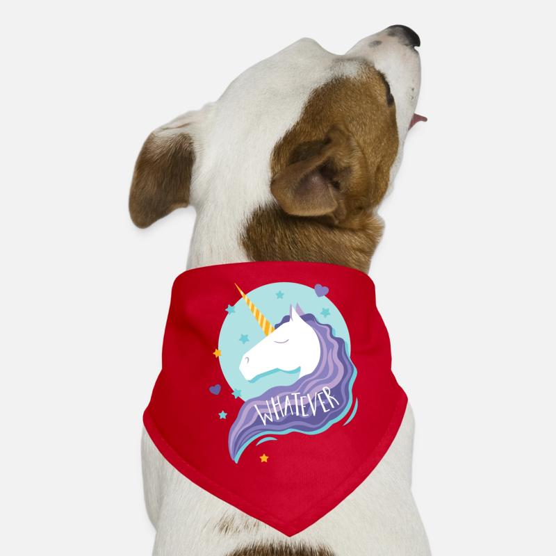 Unicorn Whatever Dog Bandana