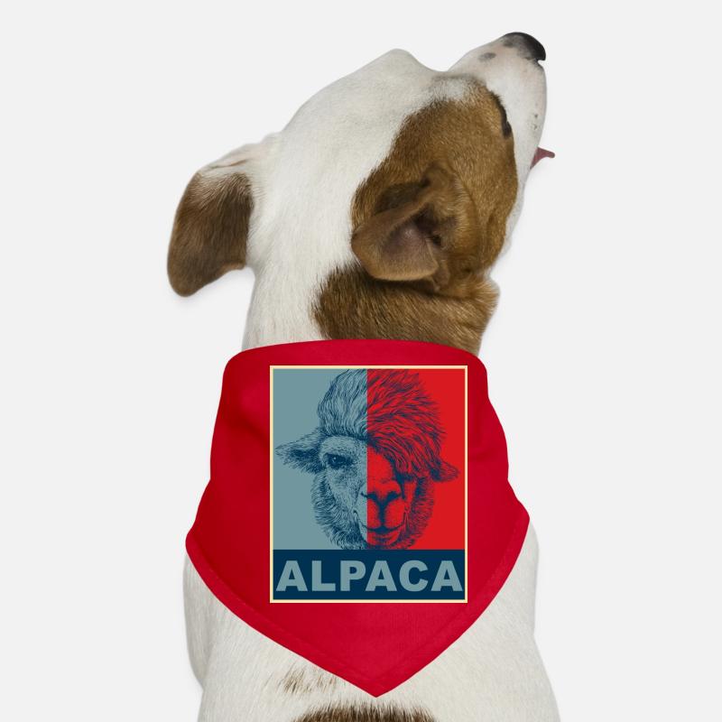 Alpaca alpaca Dog Bandana