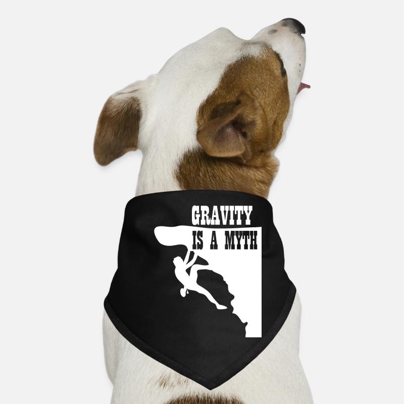 Gravity Is A Myth Hunde-Bandana