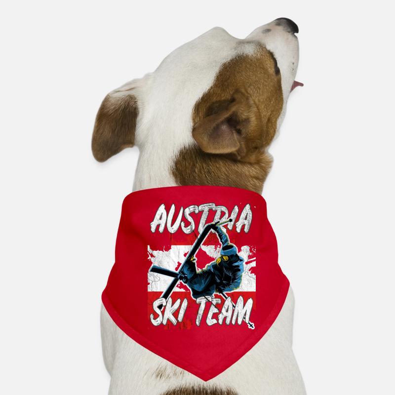 Austria Ski-Team Hunde-Bandana