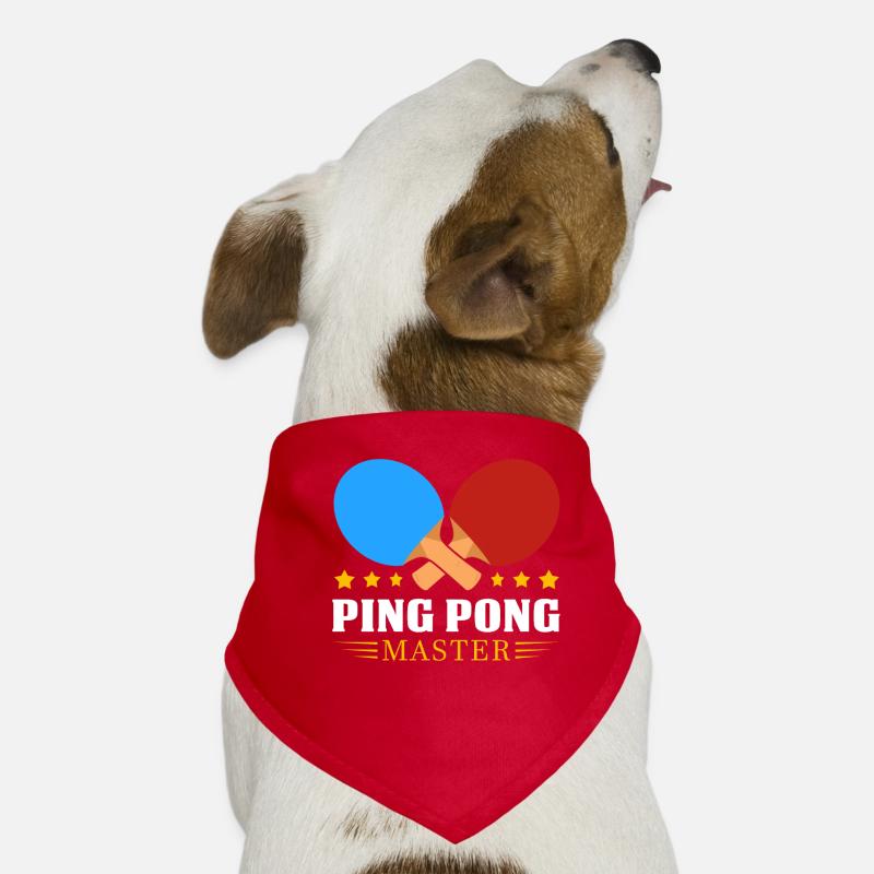 Ping-pong Bandana pour chien