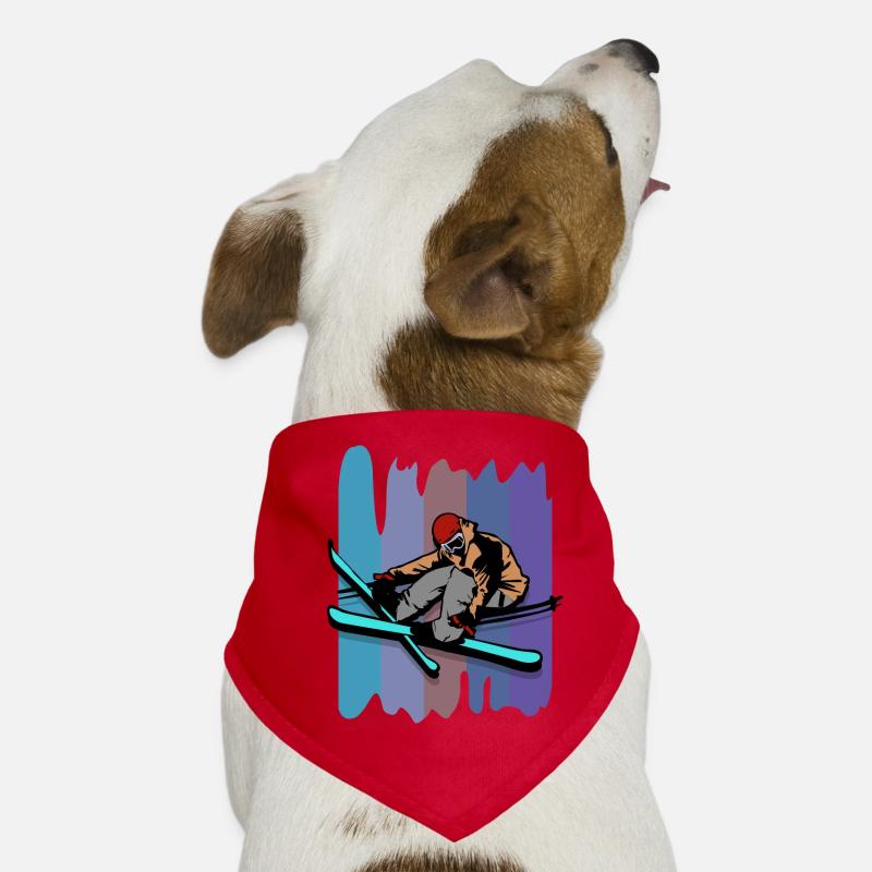Ski acrobatique Bandana pour chien
