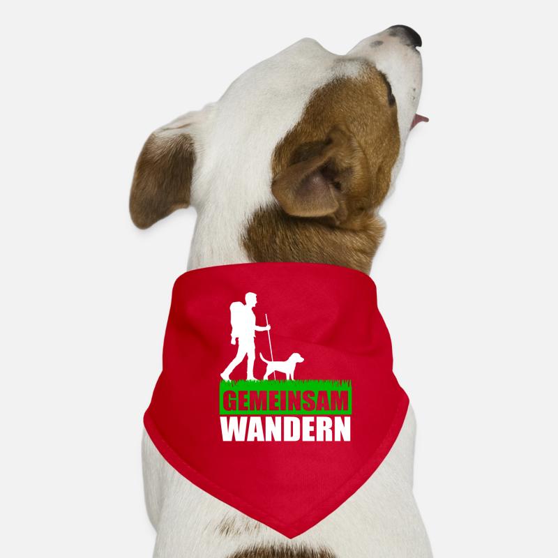Wanderung Hund Hunde-Bandana