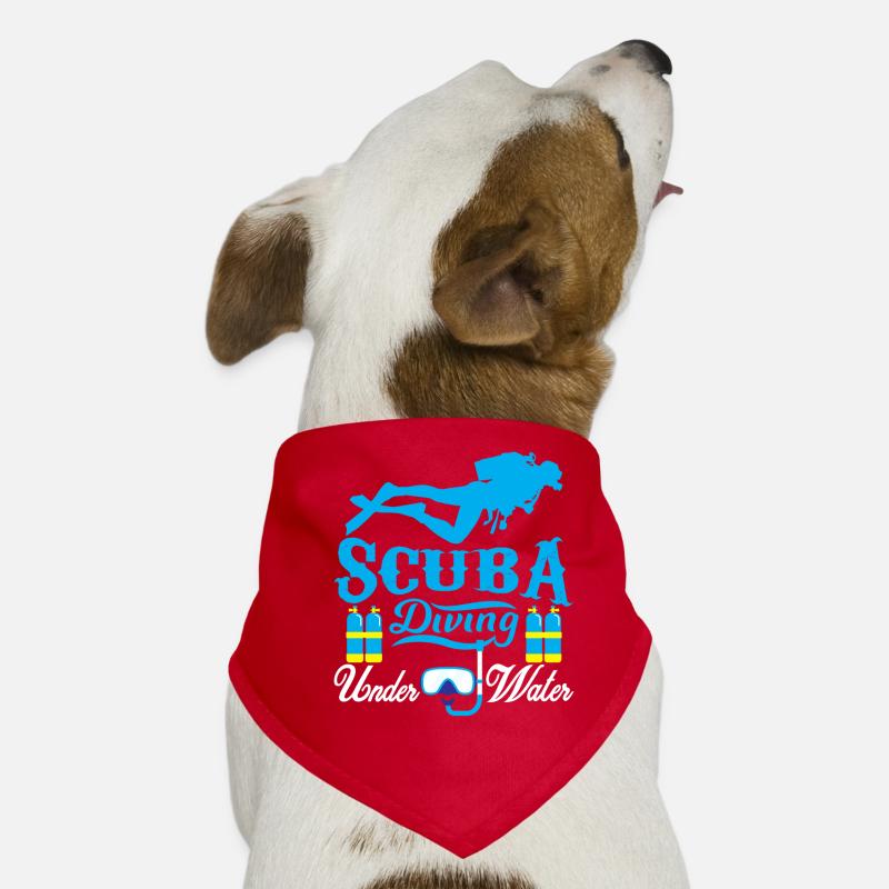 Scuba Diving Hunde-Bandana