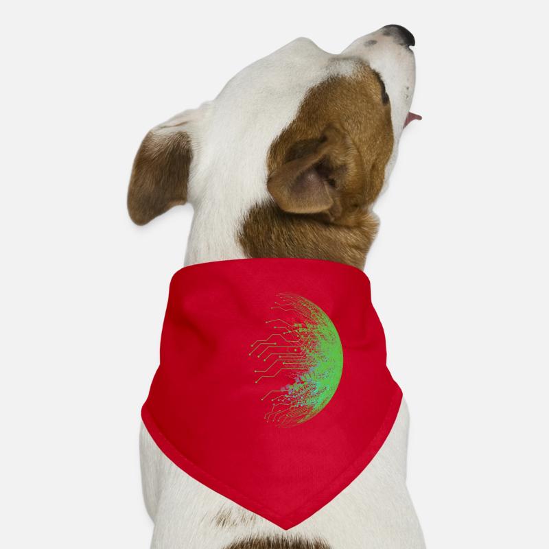 Binär Code Hunde-Bandana