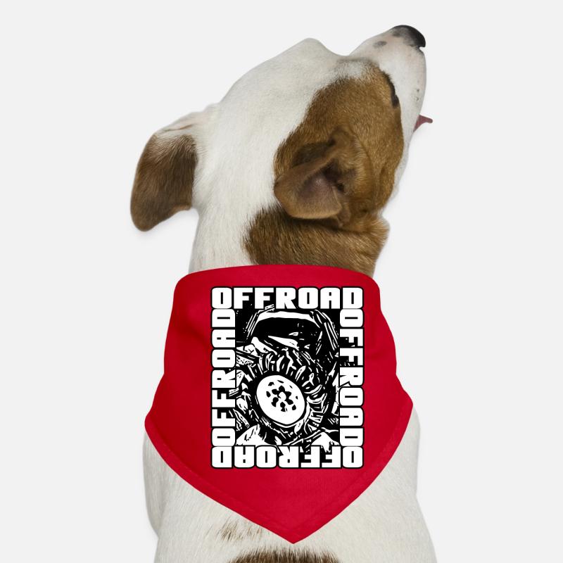 Camion tout-terrain 4x4 Bandana pour chien