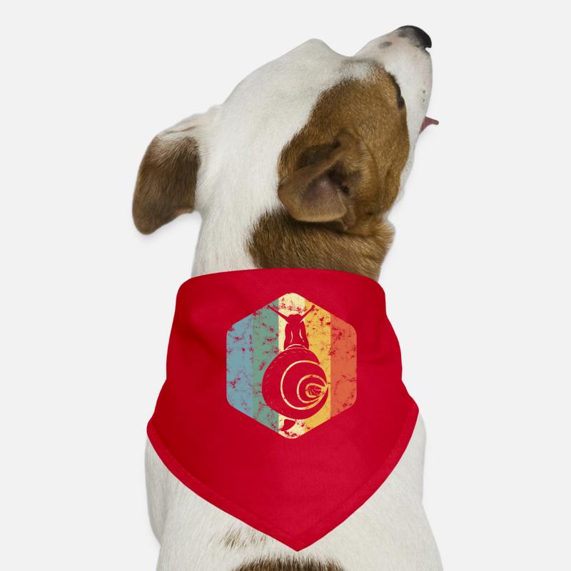 Coole Schnecke Schneckenhaus Schneckchen Geschenk Hunde-Bandana