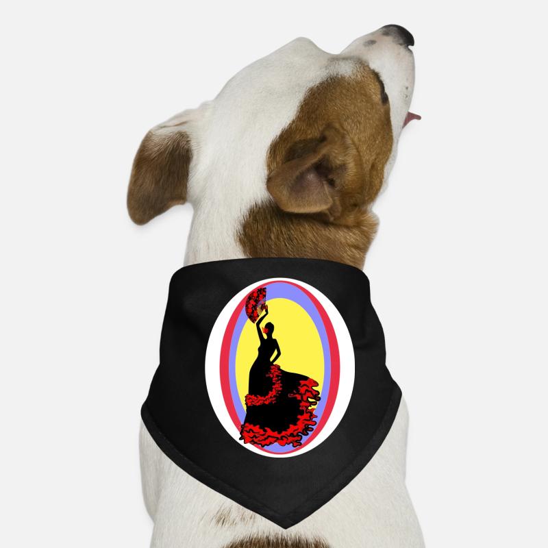 Dama flamenca Bandana pour chien