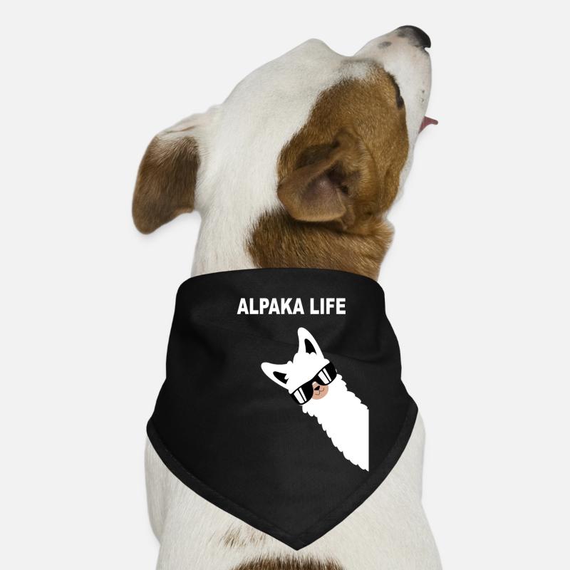 Style alpaga drôle de conception d'alpaga disant Bandana pour chien