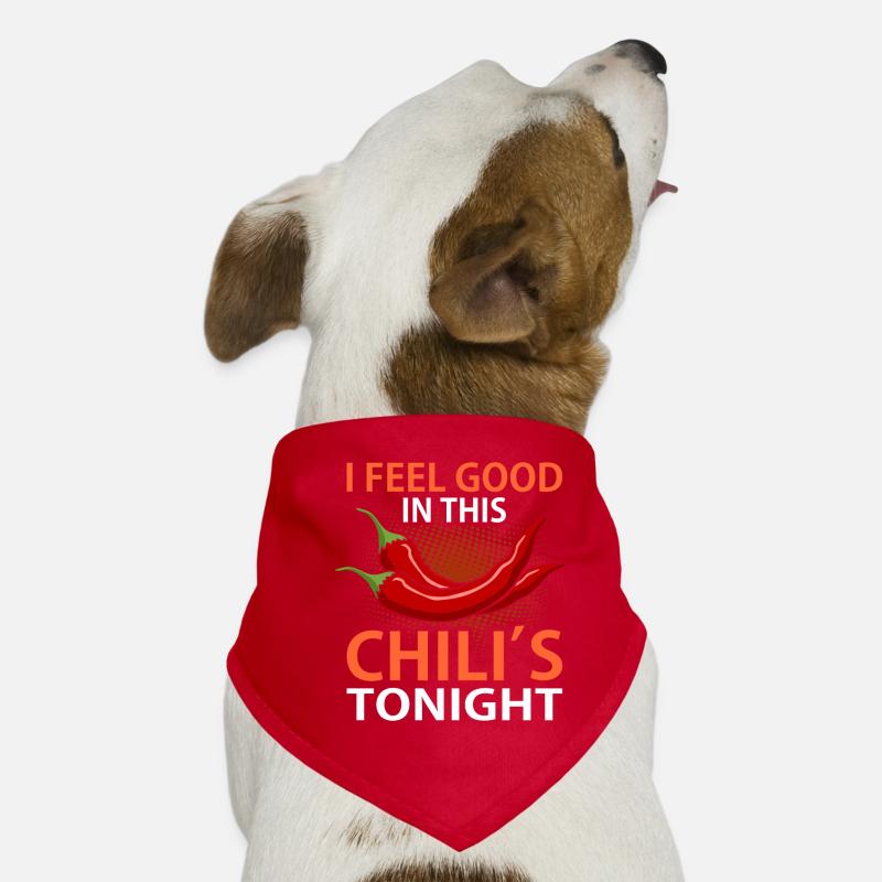 Chili Pfeffer Hunde-Bandana