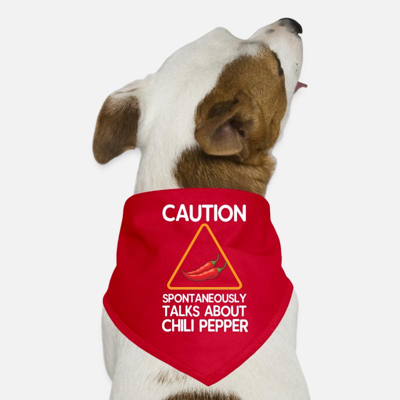 Chili Pfeffer Hunde-Bandana