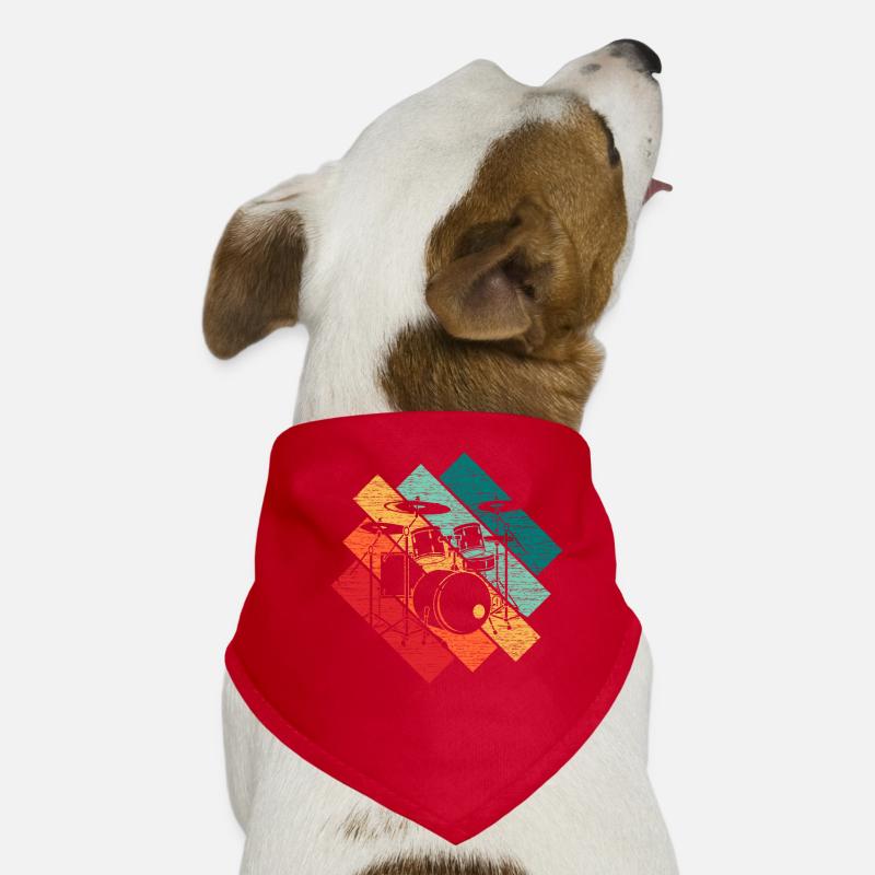 Drums Dog Bandana