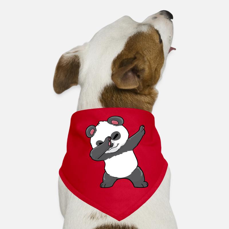 Panda Dabbing Kawaii Bandana pour chien