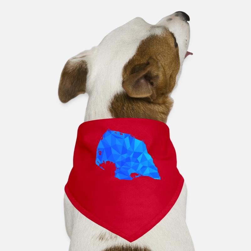 Polygone de Fehmarn Bandana pour chien