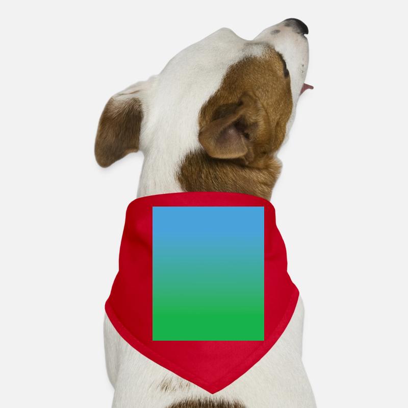BLEU VERT COULEURS DÉGRADÉ Bandana pour chien