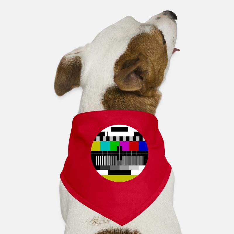 Tableau de test Screen Date limite d’émission 70 rétro Bandana pour chien
