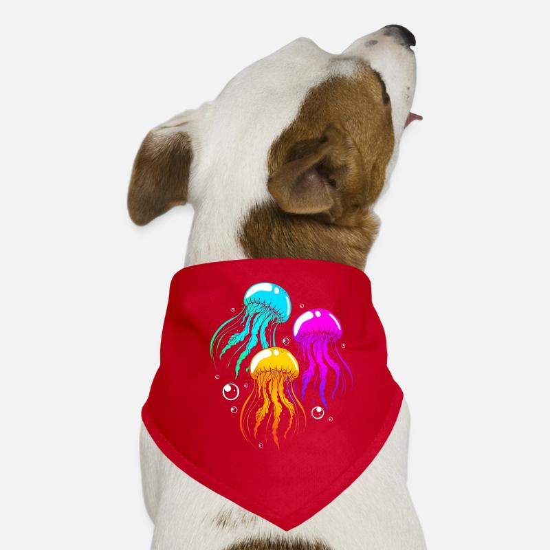 Qualle Hunde-Bandana