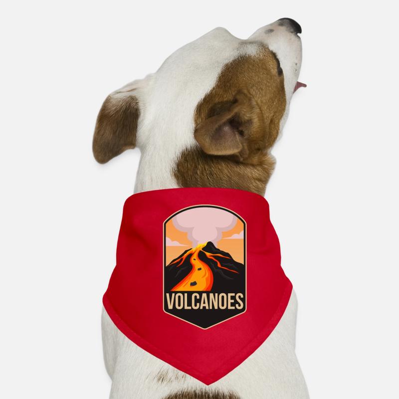 Vulkan Hunde-Bandana