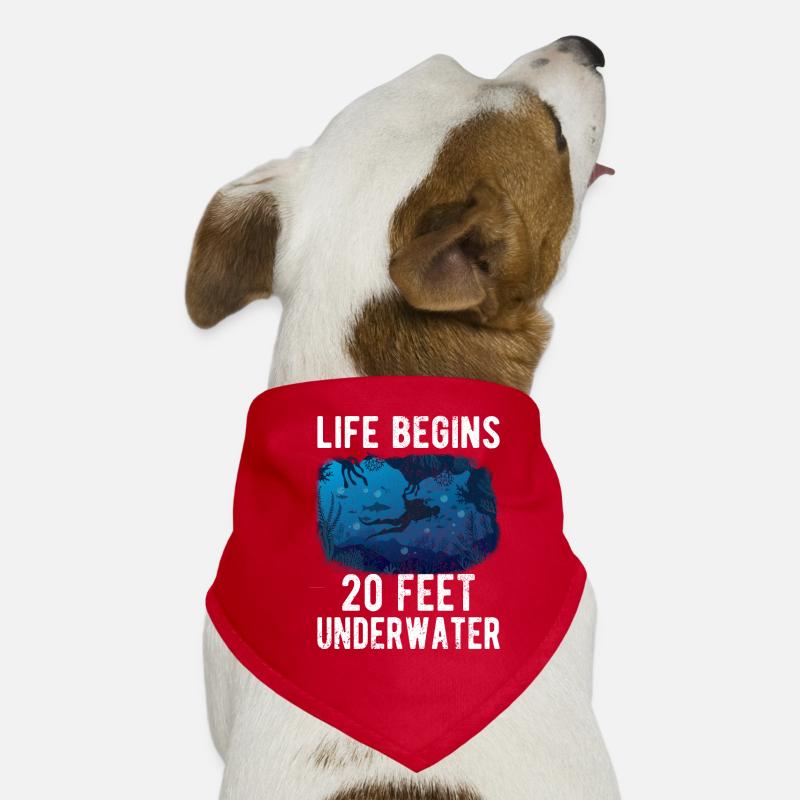 Divers Recreational divers Underwater diving diving device Dog Bandana