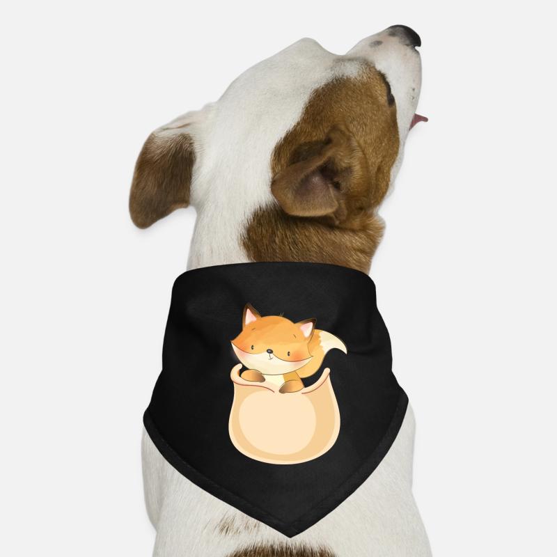 Marsupium Baby Rotfuchs Hunde-Bandana