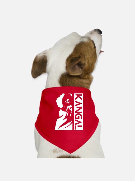 Kangal Rasse Anatolien Herdenschutzhund Türkisch - Hunde-Bandana - Rot - Vorne