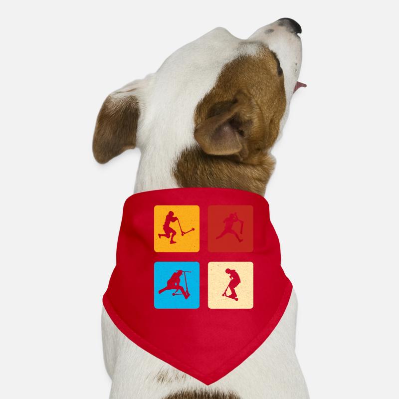 Stunt Scooter Hunde-Bandana