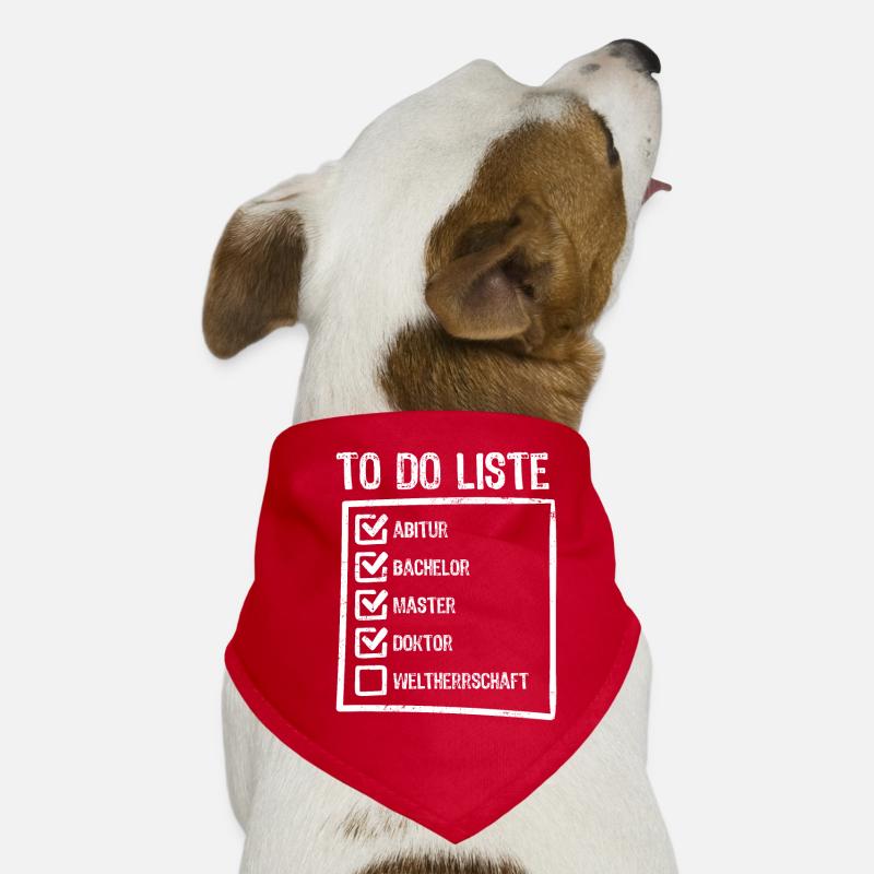 Doctoral Thesis PHD Doctor Dog Bandana