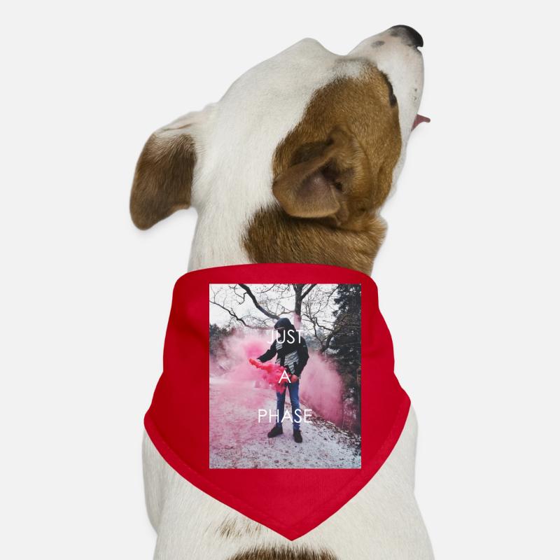 Juste une phase (Pyro) Bandana pour chien
